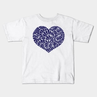 Mexican Talavera Heart Kids T-Shirt